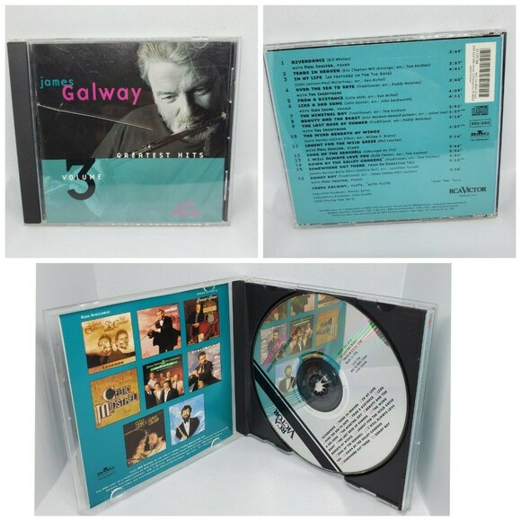 James Galway Greatest Hits Vol. 3 RCA Victor CD – Pristine Condition, No Scratch - Picture 2 of 8